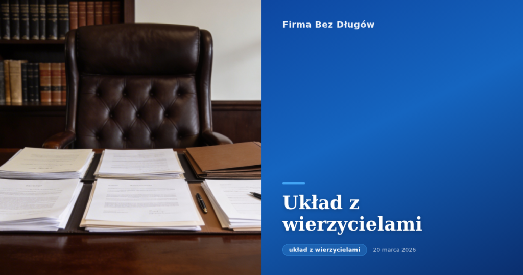 Układ z wierzycielami