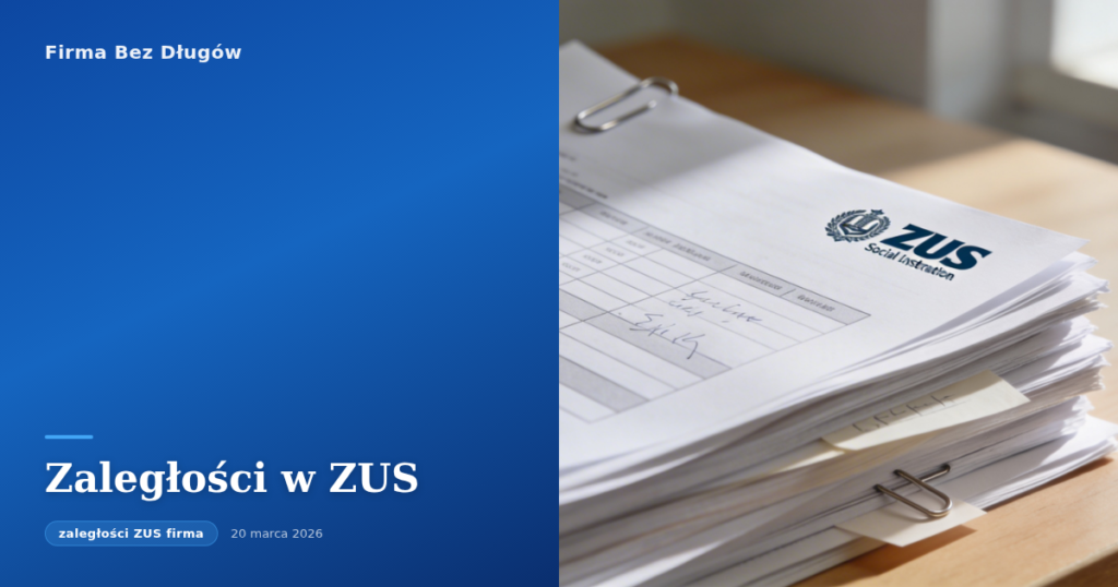 Zaległości w ZUS